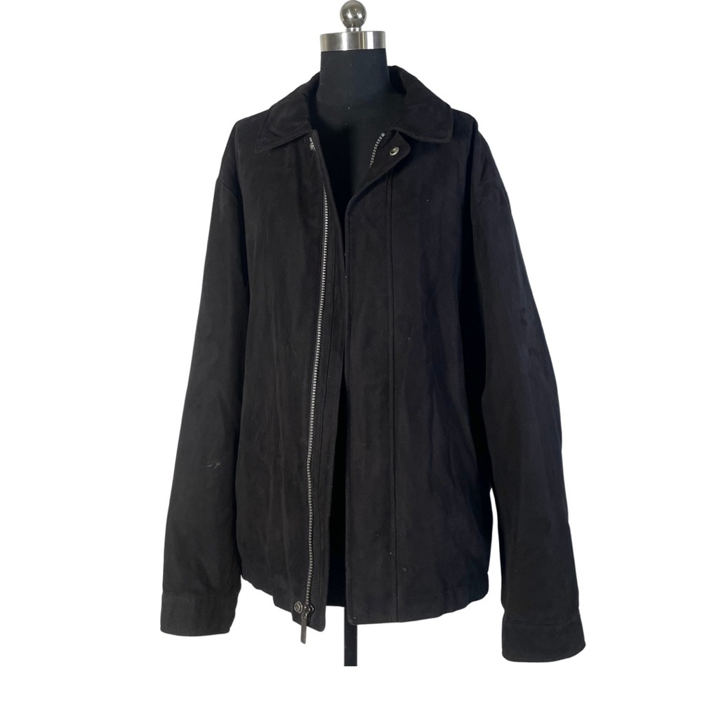 Perry Ellis Portfolio Microsuede Jacket